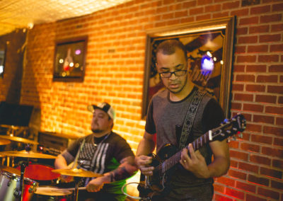 Mike and Ricky at a show